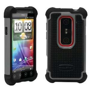 Ballistic Shell Gel (SG) Series Case for HTC Evo 3D SA0699 M315 Black 