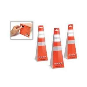  Disposable Cone,orange/white   TAPCO