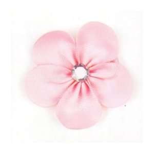  Grosgrain Flower Clip, Hot Pink, N/A: Everything Else