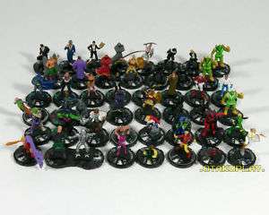DC HEROCLIX Brave and the Bold COMPLETE CUR SET 1 45  