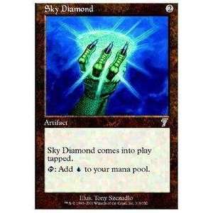   Magic the Gathering   Sky Diamond   Seventh Edition Toys & Games