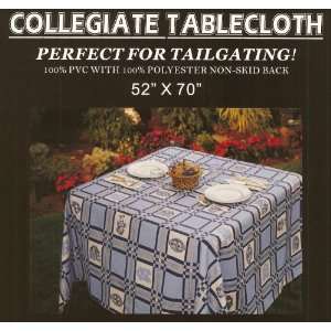   TARHEELS college tablecloth great for tailgaiting