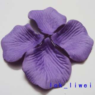1000 Purple Silk Rose Petals Wedding Flower Favors New  