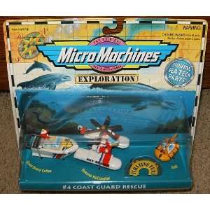  Micro Machines #4 Coast Guard Rescue 1995: Toys & Games