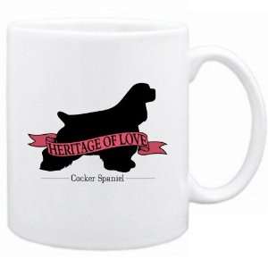  New  Cocker Spaniel  Heritage Of Love  Mug Dog