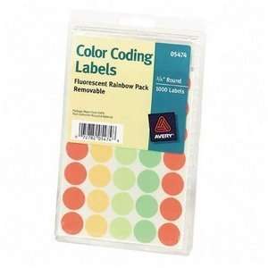    Avery® Print or Write Round Color Coding Labels: Home & Kitchen