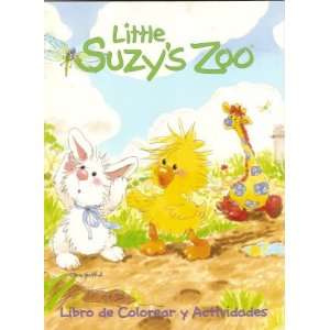  Little Suzys Suzys Zoo Coloring Book #1A Spanish/English 