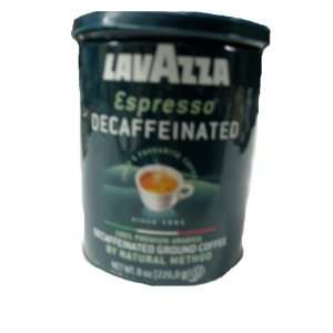 Lavazza Decaf Espresso Coffee   1 Tin (250 Grams)  Grocery 