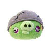 Official Angry Birds 5 Plush Helmet PIGLET Piggy Pig w/Sound  