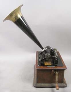 Antique c1900 Edison Standard Phonograph Cylinder Machine w 