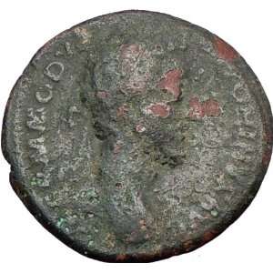 COMMODUS 183AD Rare Authentic Genuine Ancient Roman Coin FORTUNA GOOD 