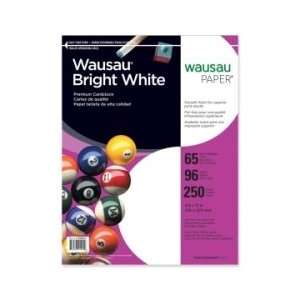  Wausau Paper Card Stock Paper   White   WAU91904: Office 