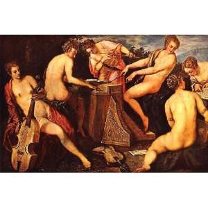  FRAMED oil paintings   Tintoretto (Jacopo Comin)   24 x 16 