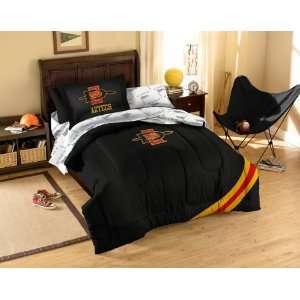   : NCAA San Diego State Aztecs TWIN Size Bed In A Bag: Home & Kitchen