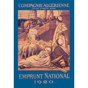  Vintage Art Compagnie Algerienne   01934 4