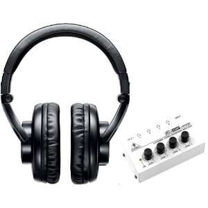 Shure SRH440 Professional Studio Headphones w/FREE Behringer HA400 