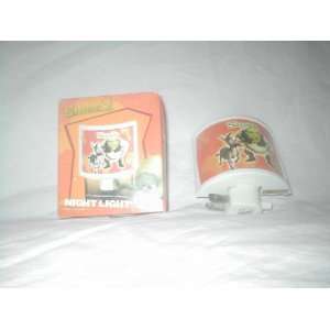  Shrek 2 Orange Shrek & Donkey Nightlight