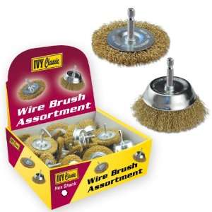  Ivy Classic 30 Piece. Crimped Wire Brush/Wheel Asst.: Home 