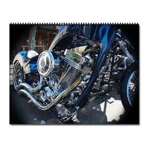  1 Motorcyle Calendar Hobbies Wall Calendar by CafePress 