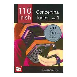  110 Irish Concertina Tunes, Volume 1 Book/CD Set Musical 