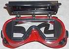 10 Red Welding Safety Goggles Flip Up 2x4 1/4 Shade 5