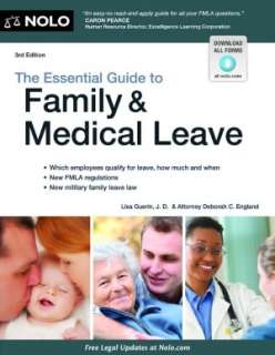   Essential Guide to Family & Medical Leave by Lisa 