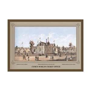   1876   Cooks Worlds Ticket Office 20x30 poster