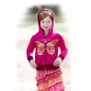  Fun and Function BK378 Butterfly Hoodie Size 8 Baby