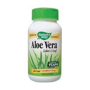  Natures Way Aloe Vera 550mg, 100 Vcap Health & Personal 