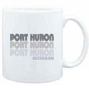  Mug White  Port Huron State  Usa Cities Sports 