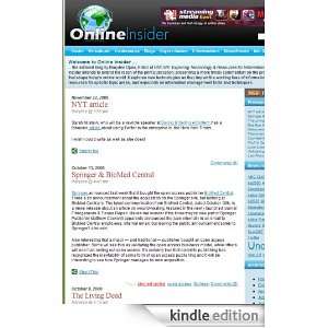  ONLINE Insider by Marydee Ojala: Kindle Store: Information 