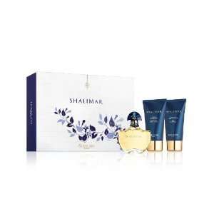 Shalimar Guerlain Giftset Eau de Toilette 1.7 Body Lotion 2.5 Sarin 