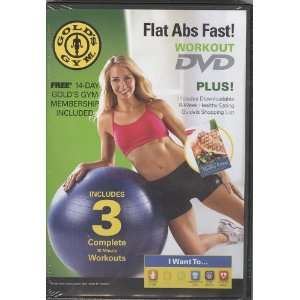 Golds Gym Flat Abs Fast DVD Workout:  Sports & Outdoors
