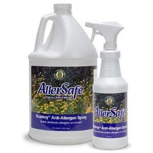  Quart and Gallon Bottles AllerSafe Dustroy Anti Allergen 