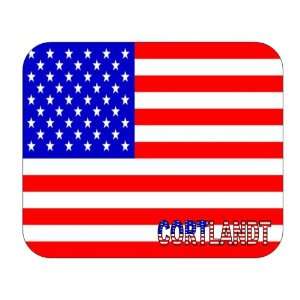  US Flag   Cortlandt, New York (NY) Mouse Pad Everything 