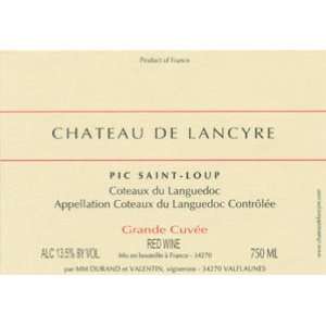 2003 Chateau De Lancyre Coteaux Du Languedoc Pic St Loup Grande Cuvee 