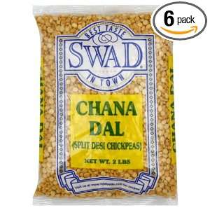 Swad Chana Dal, 32 Ounce (Pack of 6)  Grocery & Gourmet 