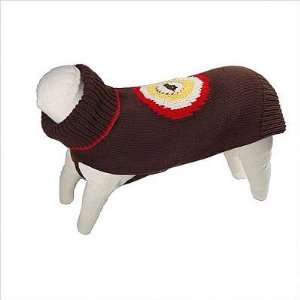  Hand Loomed Bullseye Dog Sweater Size: 8 Pet Supplies