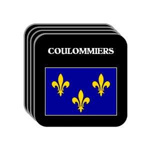  Ile de France   COULOMMIERS Set of 4 Mini Mousepad 