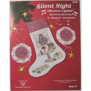   Christmas Stocking & Ornaments Counted Cross Stitch Designs, #1