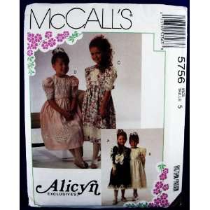   ~ Size 5 ~ Little Girl Dresses ~ Sewing Pattern ~ Alicyn Exclusives