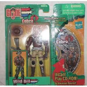  Gi Joe Mission Disk Wild Bill w/ Cd  Rom Toys & Games