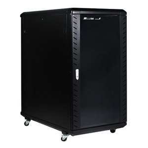 Down Server Rack Cabinet with Casters. 22U 36IN KNOCK DOWN SERVER RACK 