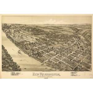   Westmoreland County, Pennsylvania, 1896. Drawn by T. M. Fowler. Home