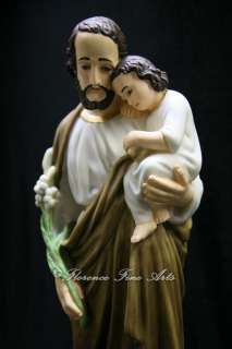 This auction is for the statue of St. Joseph and the Holy Child. This 
