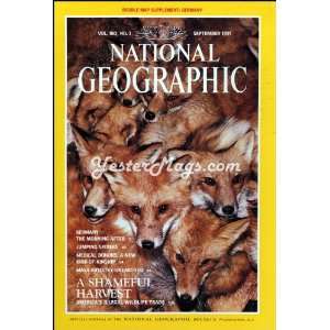  Vintage Magazine Sept 1991 National Geographic Everything 