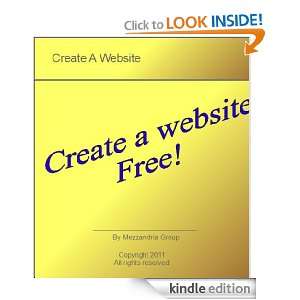 Create A Website Free Mezzandria Group  Kindle Store