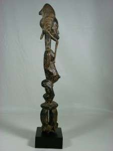 Superb African Tribal Art BAULE Spirit Ancestor Figure Collectible 