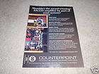 Counterpoint SA 220 Amp Ad from 1992, inside view