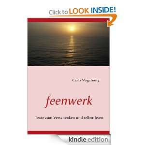feenwerk: Texte zum Verschenken und selber lesen (German Edition 